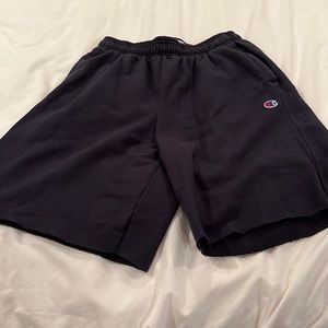 Mens Champion sweat shorts size L